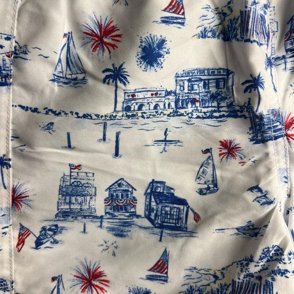 Janie and Jack boys down shorts/trunks size 4 NWT - Picture 2 of 4